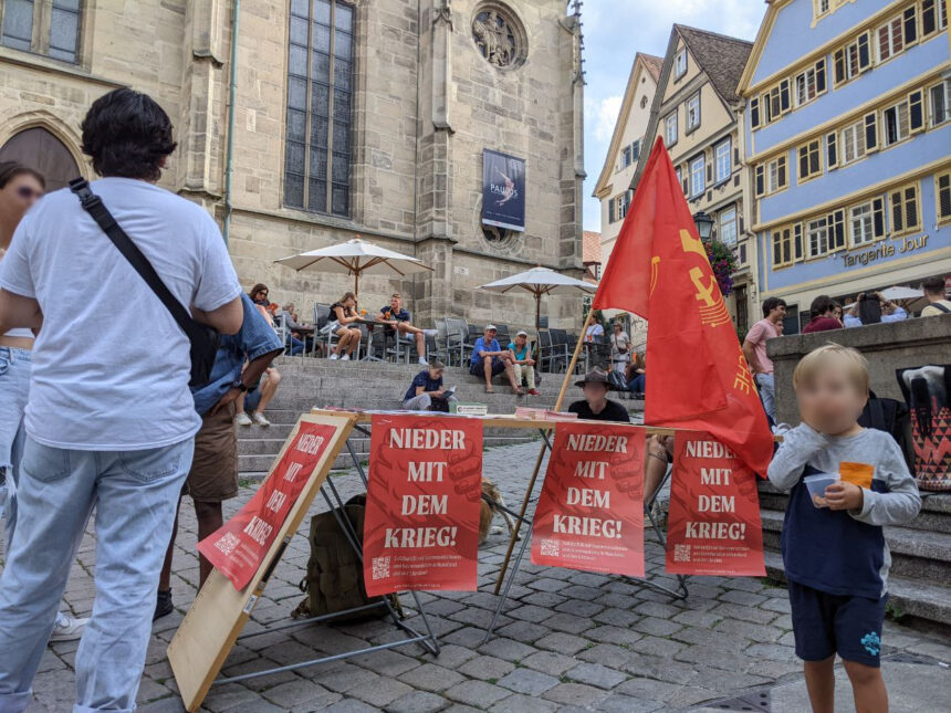 Kampagnenauftakt in Tübingen